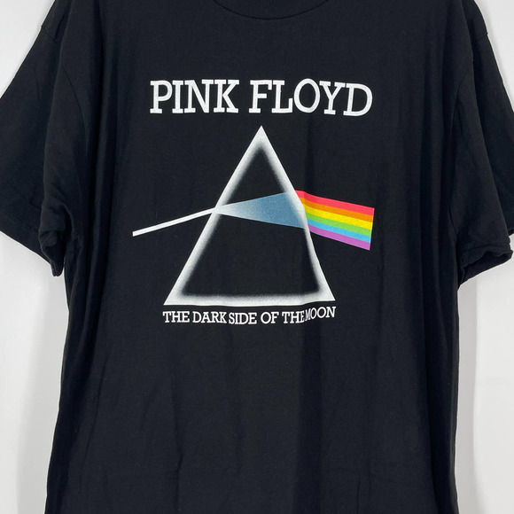 Pink Floyd Dark Side Of The Moon Cotton T-Shirt Black Size Medium NWOT - Picture 3 of 4
